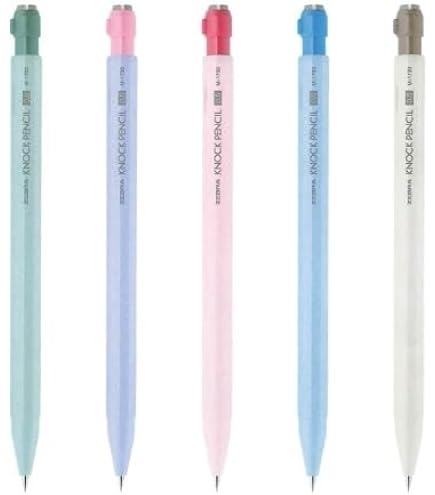 Amazon.co.jp: レア色レトロ ZEBRA KNOCK PENCIL M1300 ゼブラ ノック